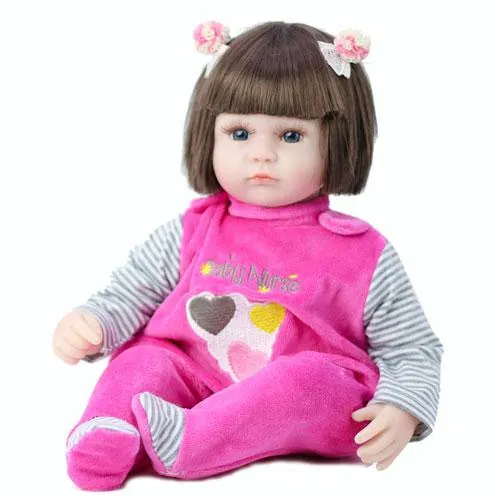 16" Little Morgan Reborn Baby Doll Girl (Cloth Body) - Reborn Shoppe