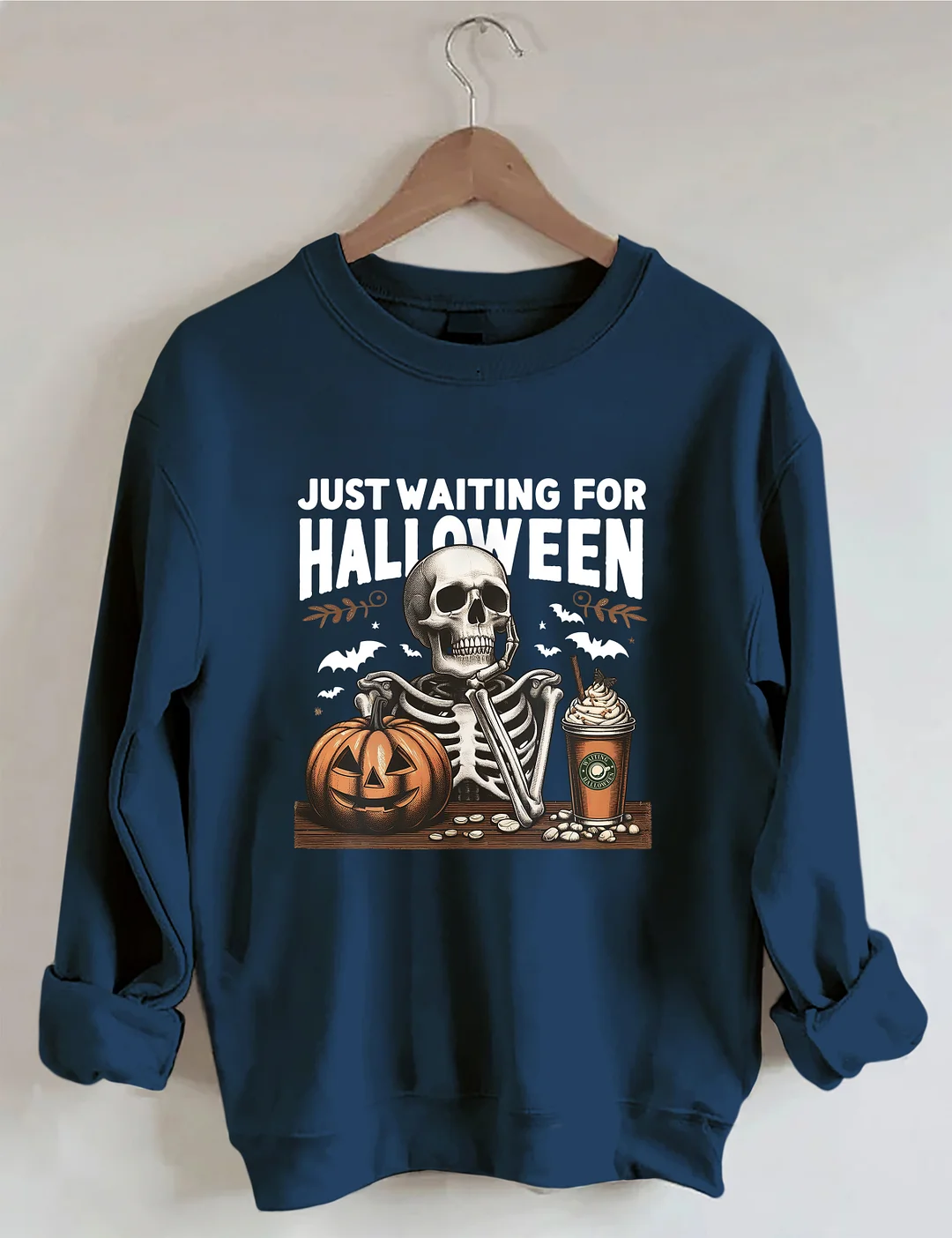 Just Waiting for Halloween Sweatshirt