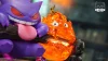 Gengar & Calcifer with LED - Pokemon Howl's Moving Castle Resin Statue - MMLAND Studio