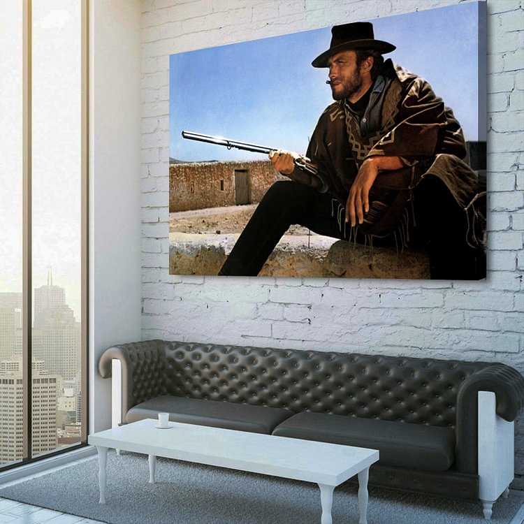 Clint Eastwood | The Good, the bad and the ugly Canvas Wall Art
