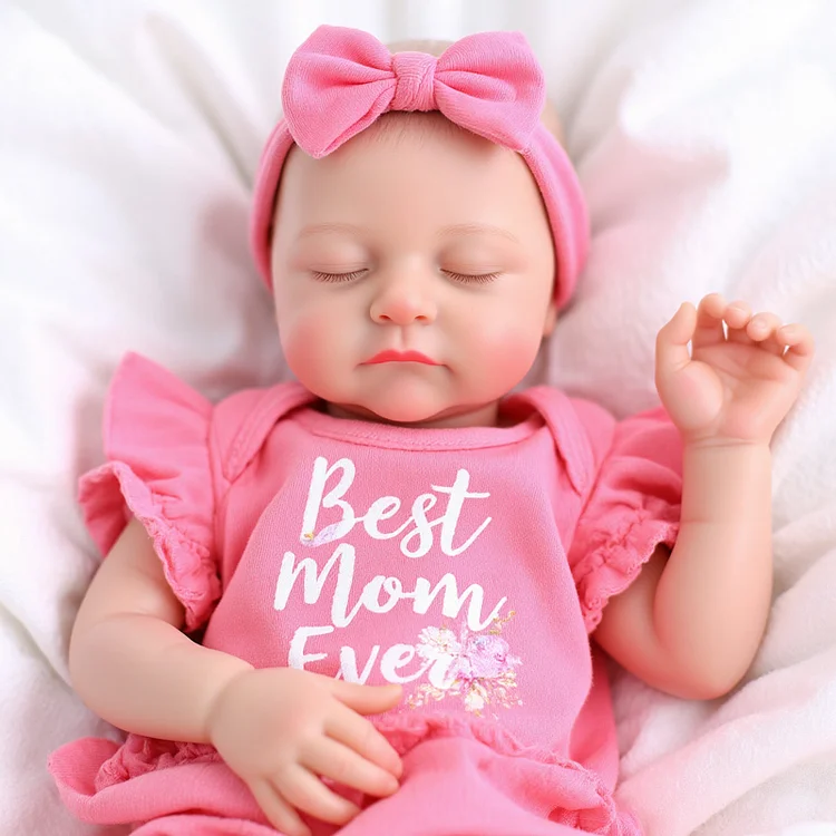 Babeside Liors 12"/16" Realistic Silicone Sleeping Baby Little Infant Girl Best Gift for Kids