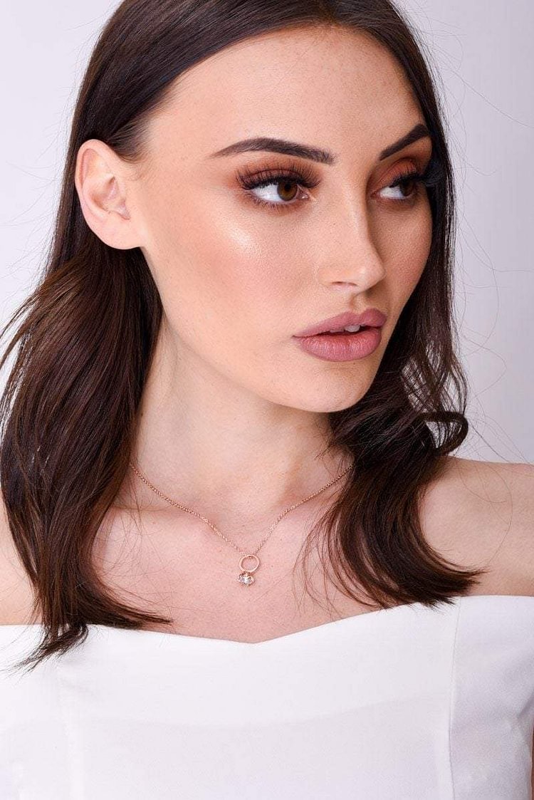 Emelia Gold Diamond Ring Necklace Katch Me
