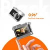 Mini retro digital camera, portable for students on campus, small camera with built-in filters, CCD camera