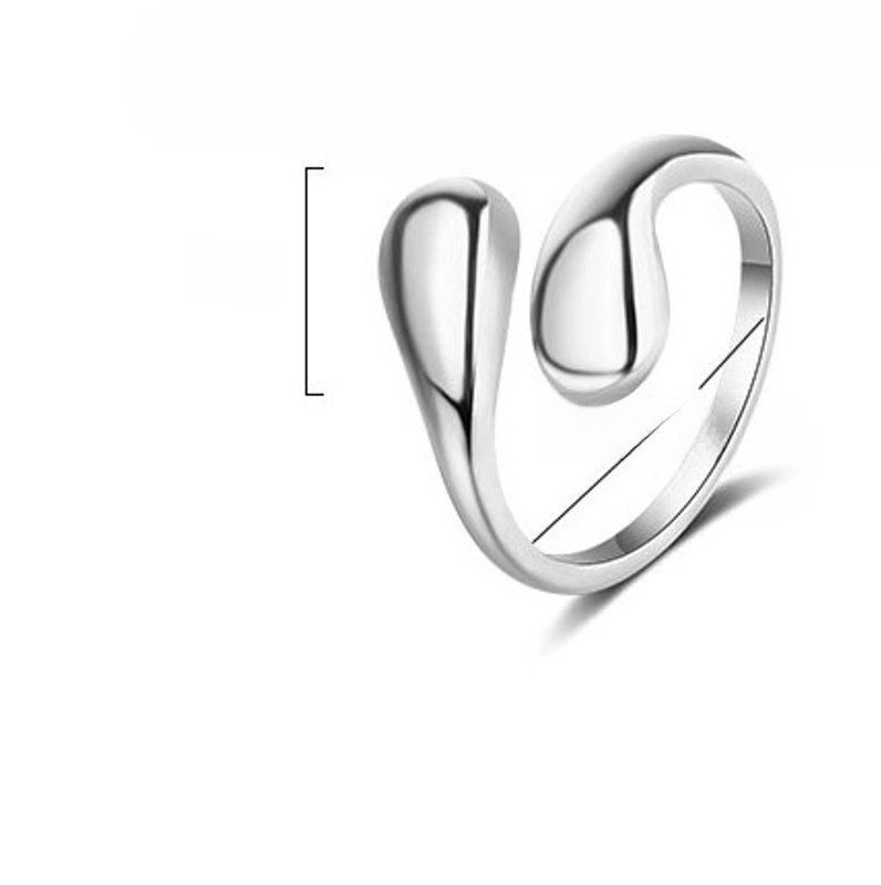 Minimalist Geometric Copper Plating Open Rings