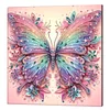 Framed Diamond Painting - Special Shaped - Butterfly (25x25cm)