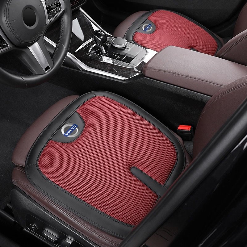 ✨Spring Sale✨Summer Comfortable Leather Ice Silk Mosaic Car Seat Cushion