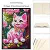 50 Pages DIY Cat A5 Diamond Painting Notebook