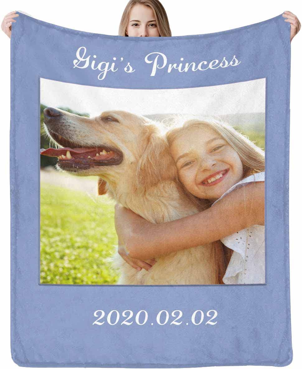 Loveyoufancy Customized Blanket with Photos for Pet 