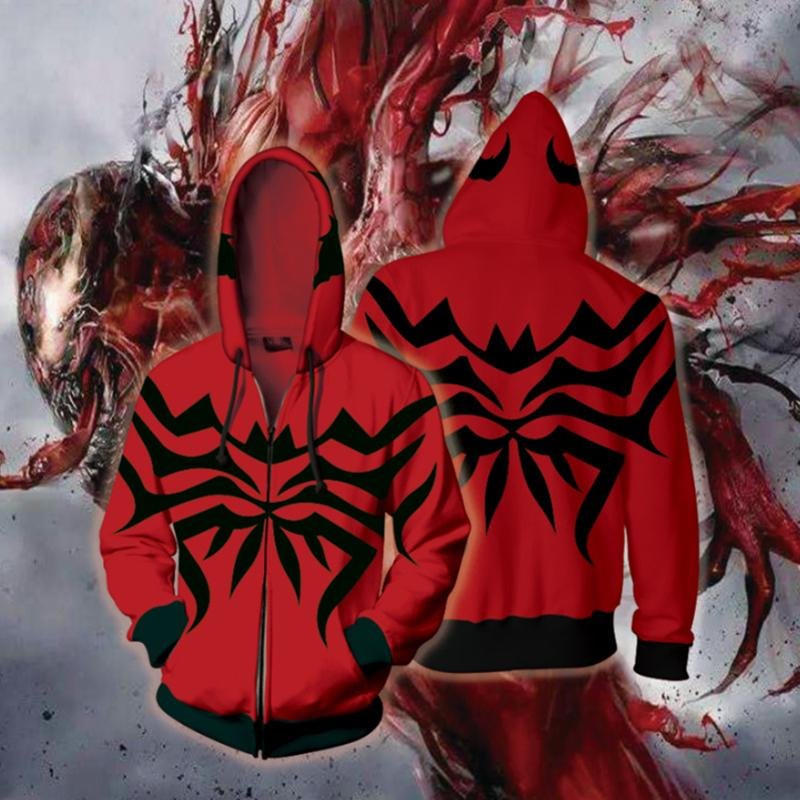 Venom: Let There Be Carnage Hoodie Long Sleeve Sweatshirts