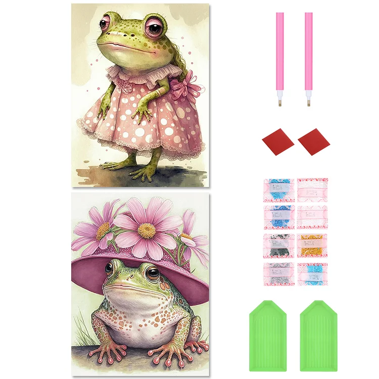 5D Diamond Painting Set, Cute Frog, Full Diamond Art Set, DIY Gem Art And  Crafts For Beginners, Diamond Art Set