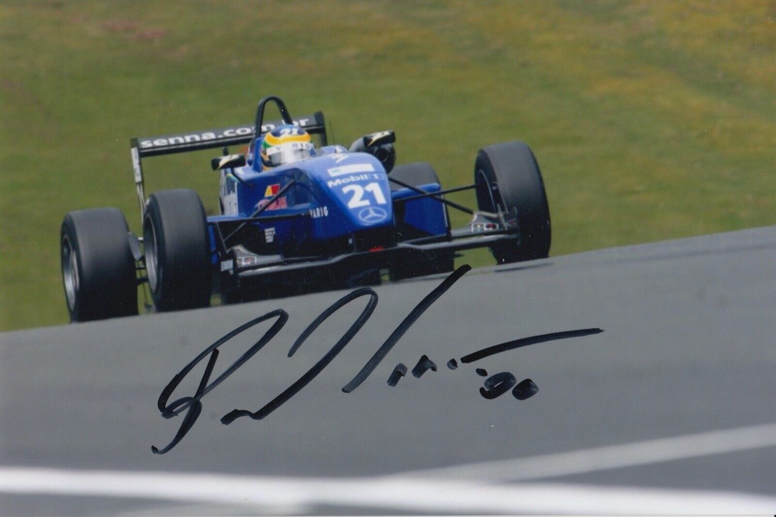 Bruno Senna Hand Signed 6x4 Photo Poster painting - Formula 1 Autograph F1.