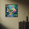 (40*40cm)Fish - Crystal Rhinestone Diamond Painting