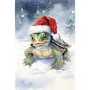 (40*60cm)Christmas Turtle - Full Round Drill Diamond Painting
