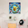 Pokémon-11CT Stamped Cross Stitch 40*40cm/15.75*15.75in