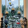 Halloween Atmosphere Colored Window Suncatcher Decoration