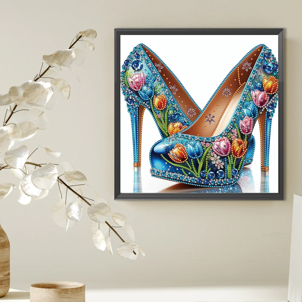 Diamond Painting - Partial Special Shaped Drill - High Heel(Canvas|30*30cm)