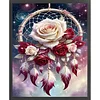 (US Only)Dream Catcher Printed Cross Stitch Kit 40x50cm DIY 14CT Thread Art Needlework