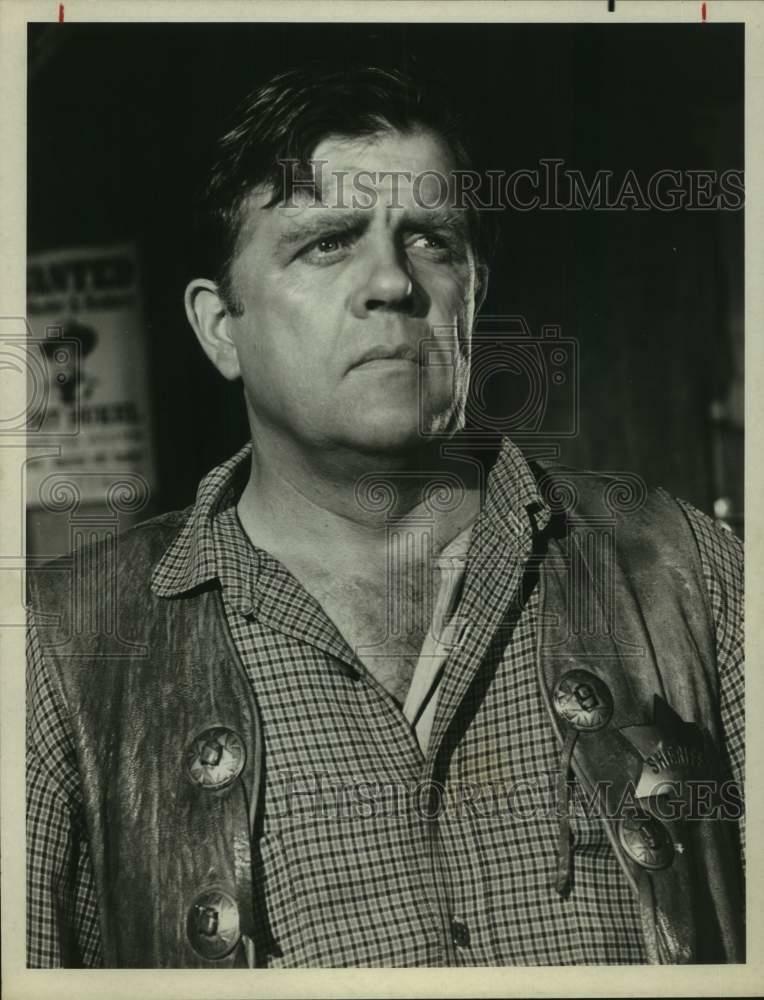 Press Photo Poster painting Actor Pat Hingle - sap04557