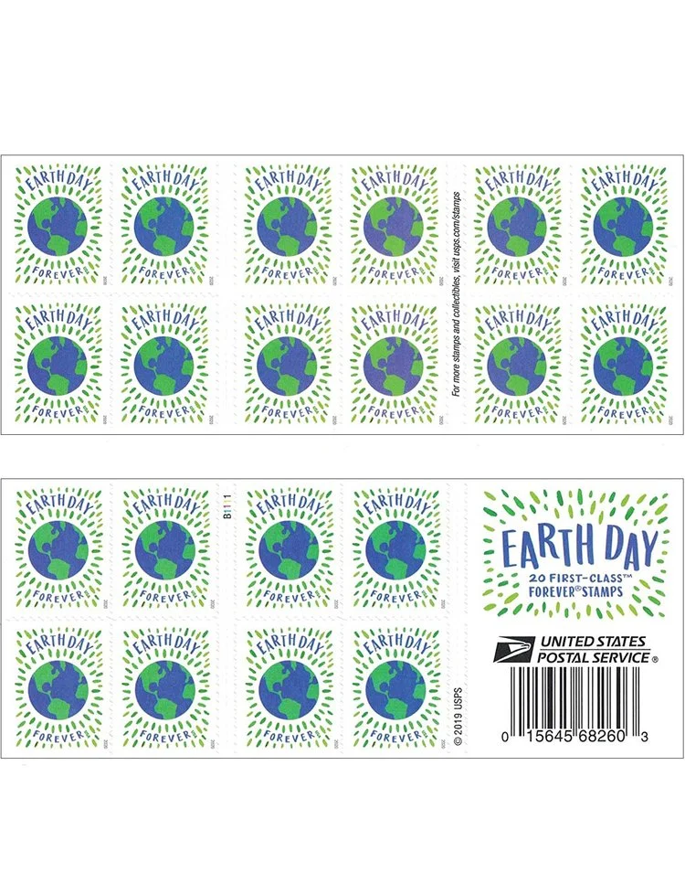 (2020) USPS Earth Day Forever Stamps