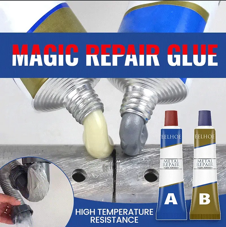 Metal Cast Iron Magic Repair Glue