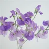 White Pink Purple 7 Heads Pea Blossom Flower Artificial Stem Sweatpea 