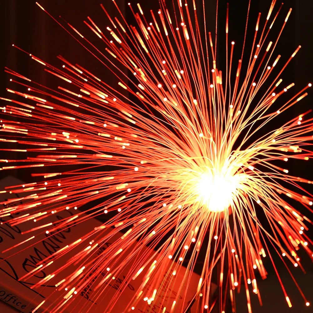 Colorful LED Optic Fiber Light Festival Party Decor Atmosphere Night Lamp