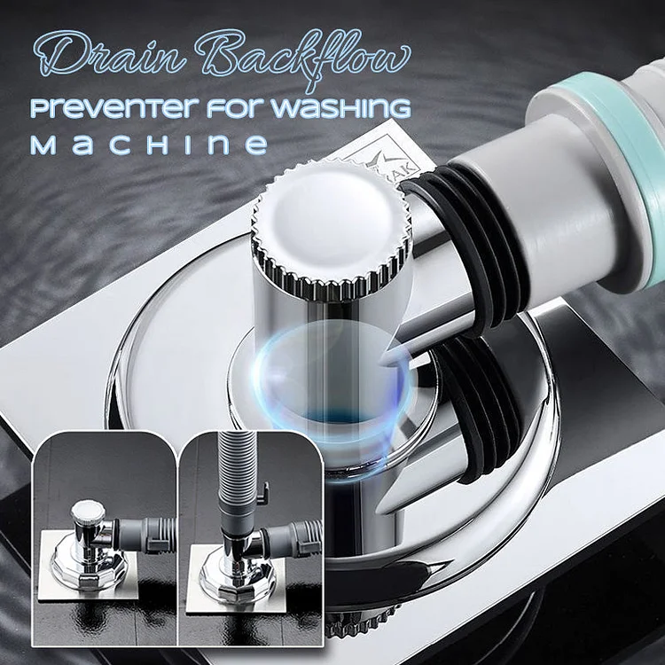 Drain Backflow Preventer for Washing Machine