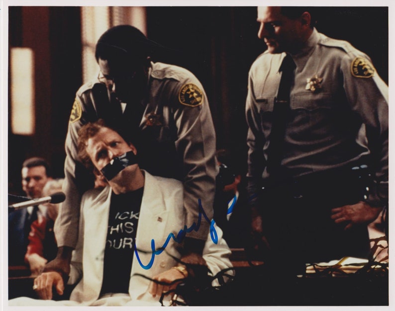 Woody Harrelson Signed Autographed The People vs. Larry Flynt