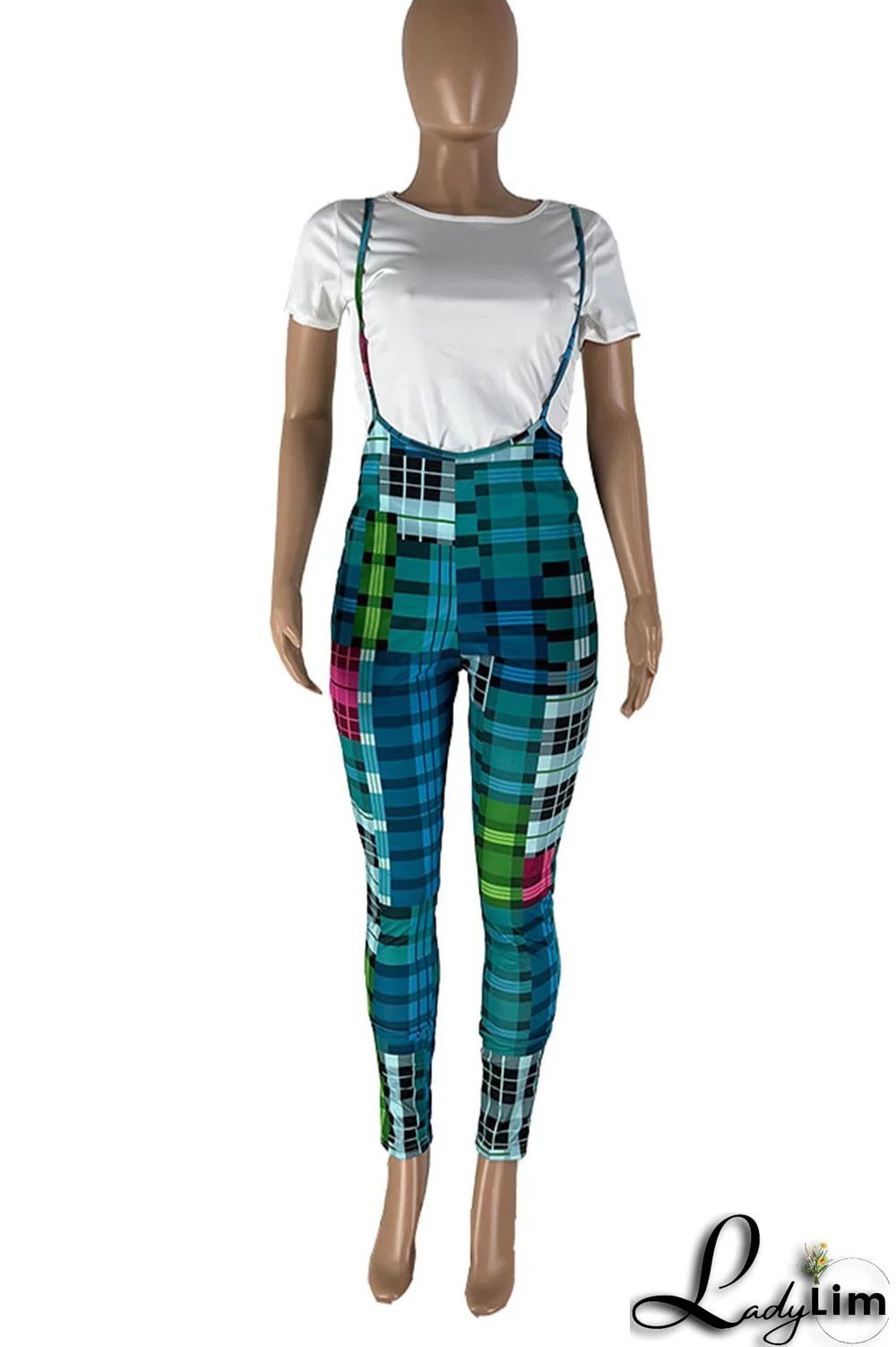 Orange Casual Print Split Joint O Neck Short Sleeve Two Pieces