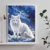 Diamond Painting-DIY Full Round Drill Wolf in the Snow