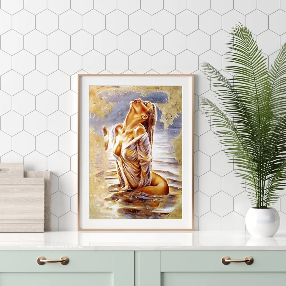 Diamond Painting - Full Round Drill - Sexy Beauty