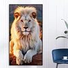 (40*70cm)Lion - Full Round Drill Diamond Painting