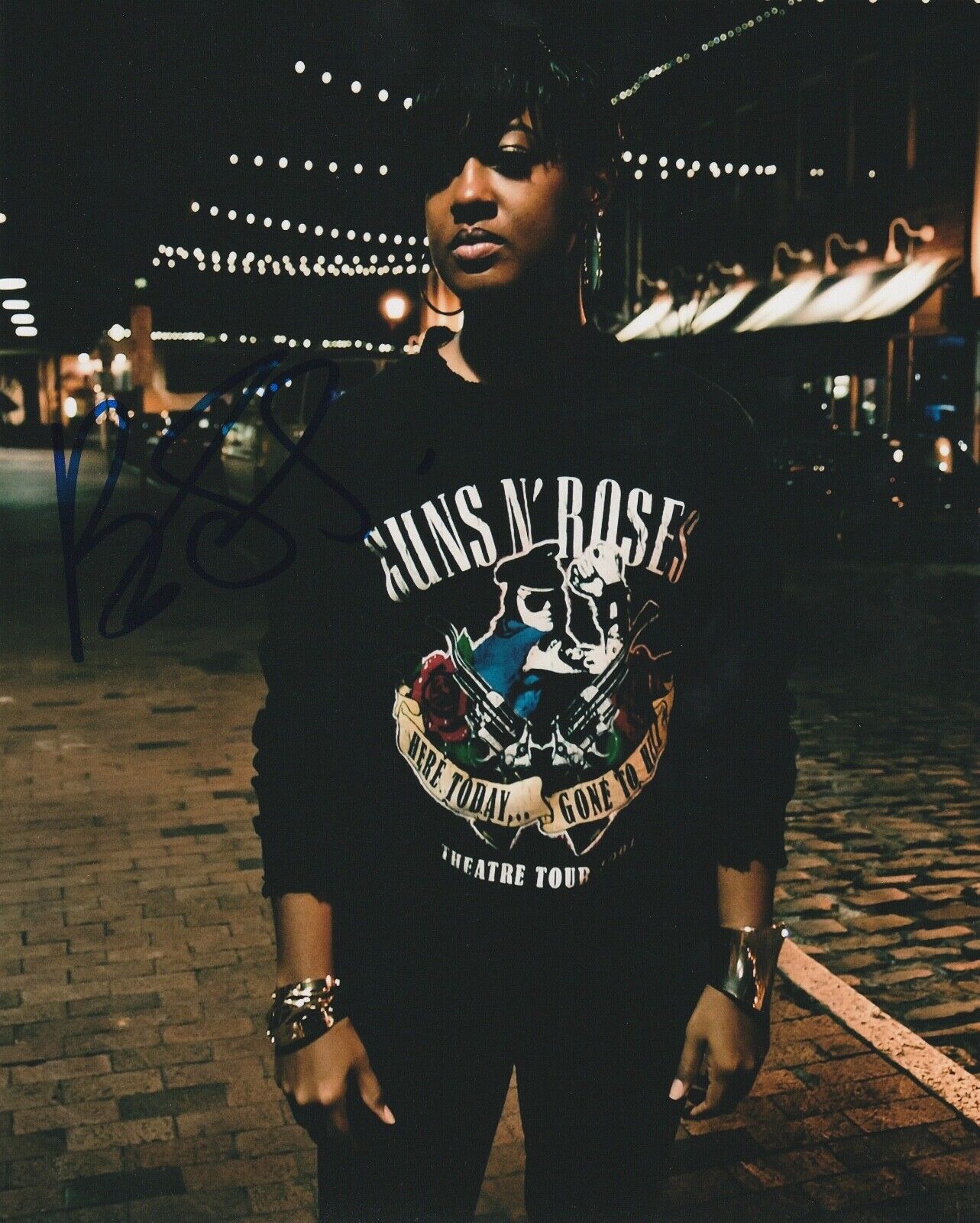 * RAPSODY * signed autographed 8x10 Photo Poster painting * POWER * SIJOURNER * 6