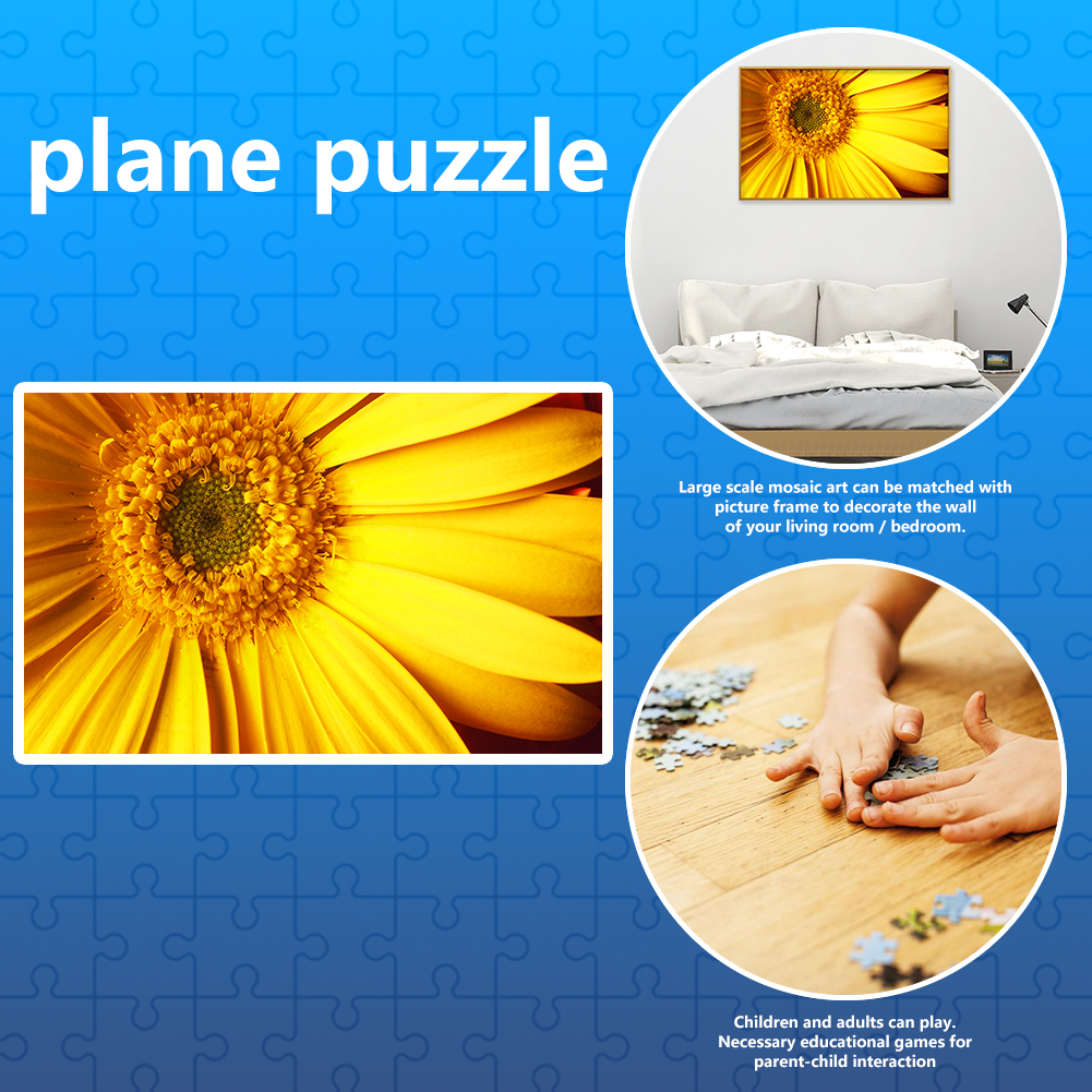 

Chrysanthemum - 1000 Pieces Jigsaw Puzzle, 501 Original