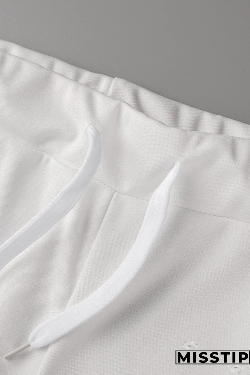 Green Fashion Casual Letter Embroidery Patchwork Short Sleeve Two Pieces