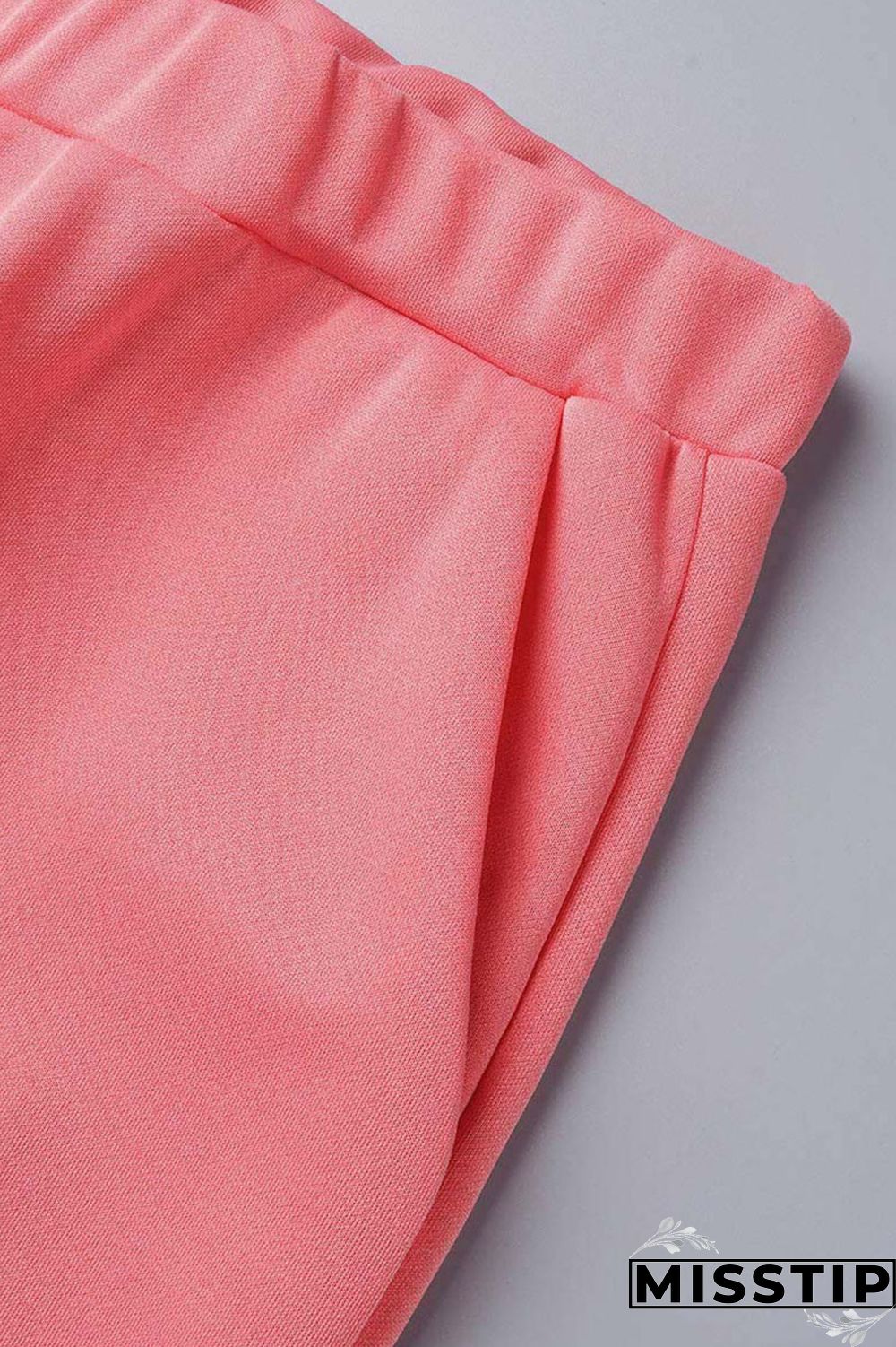 Green Casual Solid Patchwork Buckle Long Sleeve Two Pieces