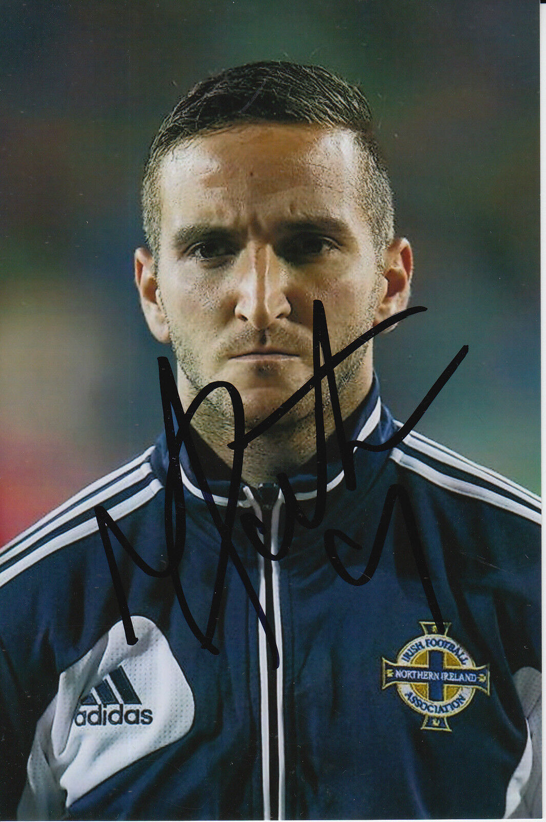 NORTHERN IRELAND HAND SIGNED MARTIN PATERSON 6X4 Photo Poster painting 1.