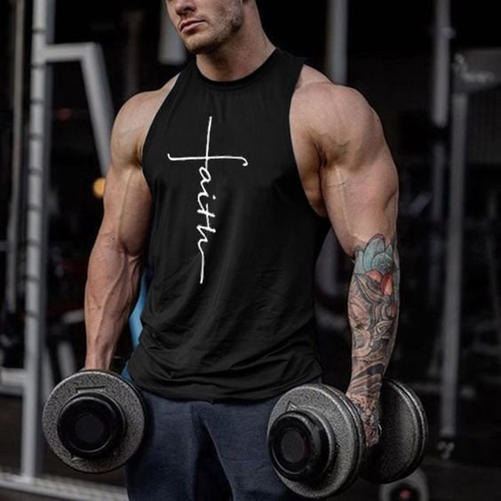 Faith Print Vest