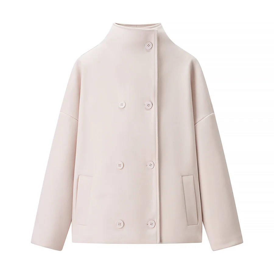 Nigikala Nigikala Women's Clothing Explosion Fashion Casual Collar Beads And Short Jacket Jacket