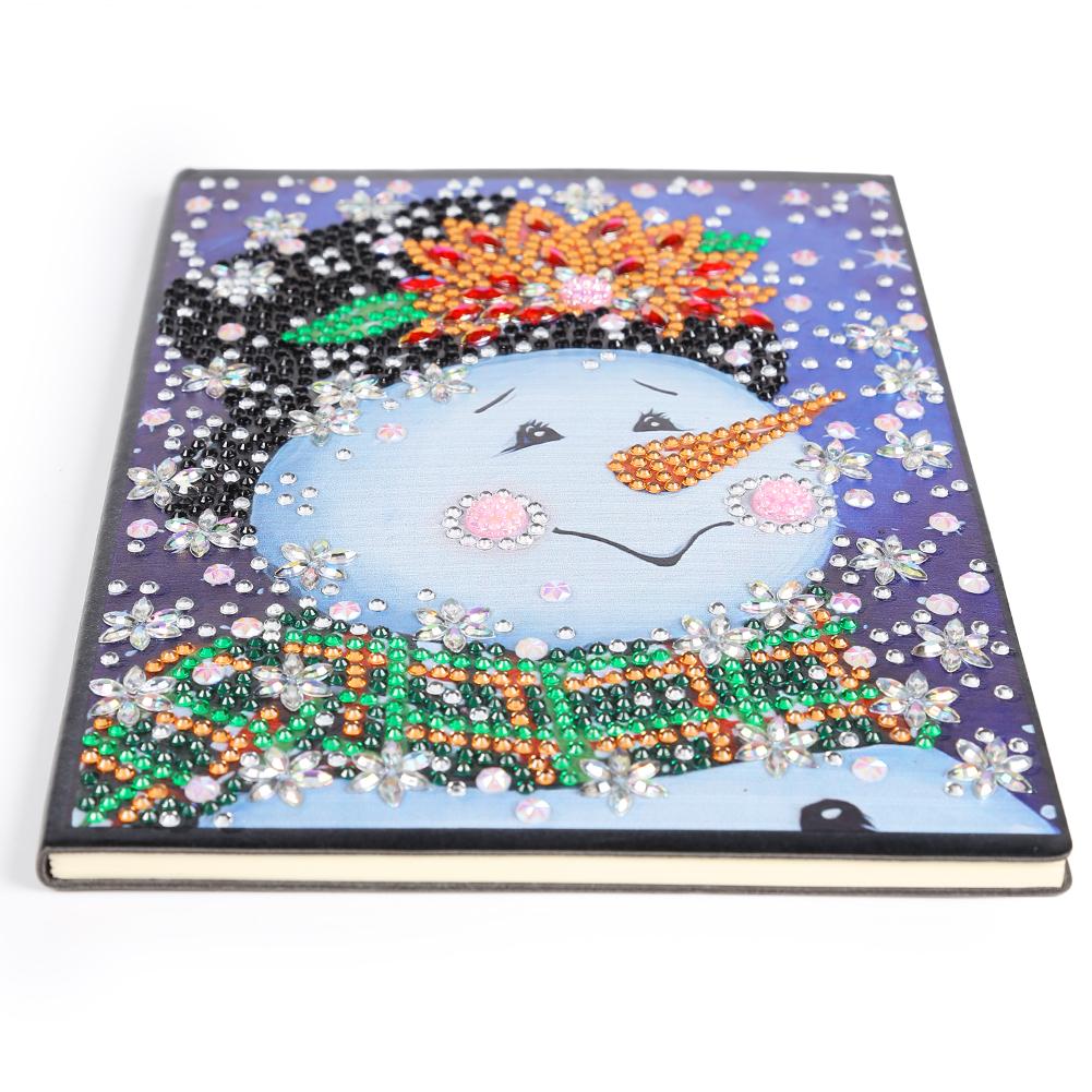 

Christmas-DIY Creative Diamond 60 Pages A5 Notebook, 501 Original