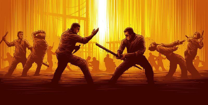 DAN MUMFORD - RAID 2 Limited Edition Poster /100 Gareth Evans Berandal