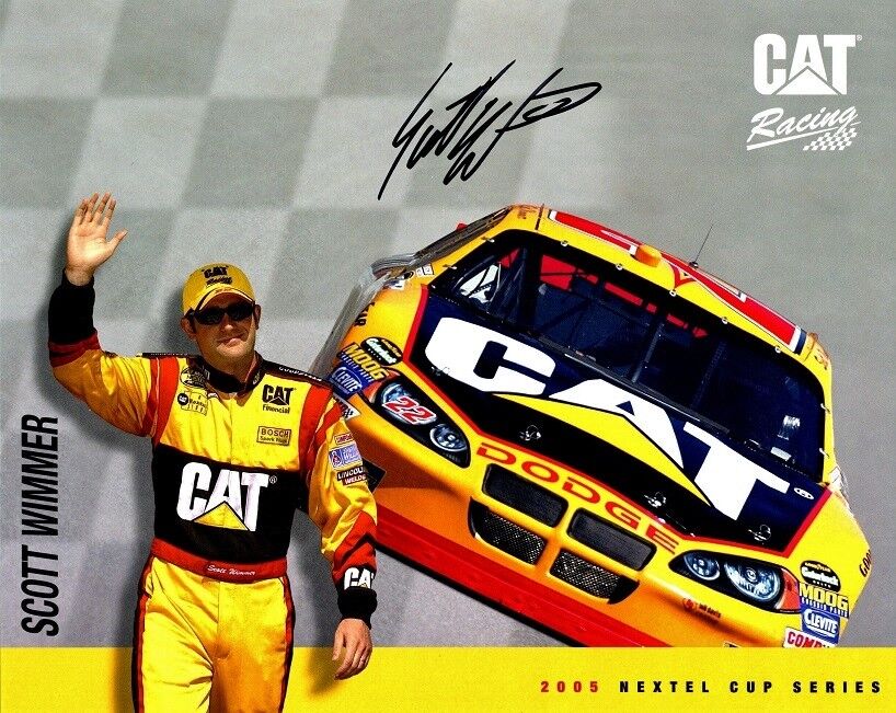 SCOTT WIMMER Signed Photo Poster painting