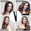 Mini Dual Purpose Curling Iron Type-C Powered Curling Wand and Flat Iron(Blcak)
