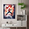 Spiderman-11CT Stamped 3 Strands Cross Stitch 40*50cm/15.75*19.69in