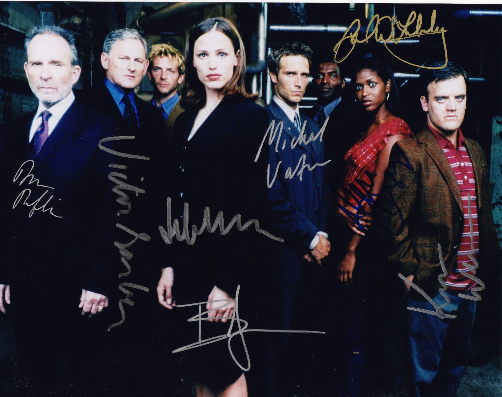 ALIAS CAST AUTOGRAPH SIGNED PP Photo Poster painting POSTER