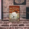 Dog - Vintage Metal Signs - 30*40cm