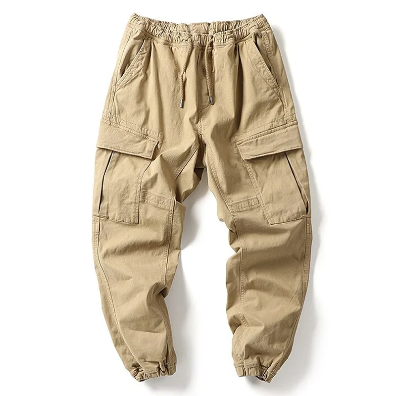 Casual Military Tactical Solid Color Jogging Pants