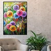 5D DIY Full Drill Diamond Painting Dandelion Cross Stitch Embroidery Mosaic
