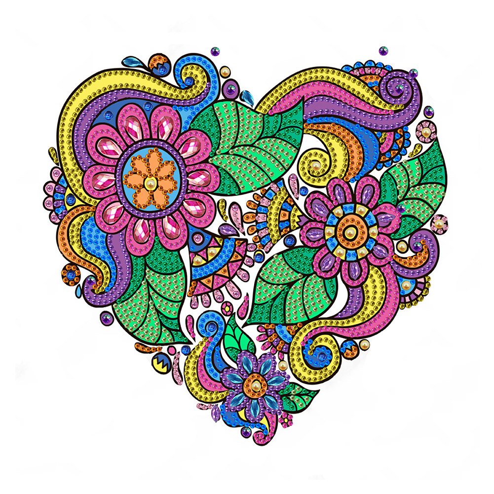 

Mandala - Special Shaped Diamond Painting - 30*30CM, 501 Original