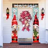 🔥Last Day 49% OFF🍭Mr & Mrs Claus Peppermint Christmas Swag Wreath🎄-mysite-Adracos